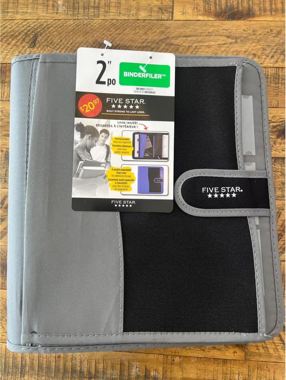 *New* zipper binder